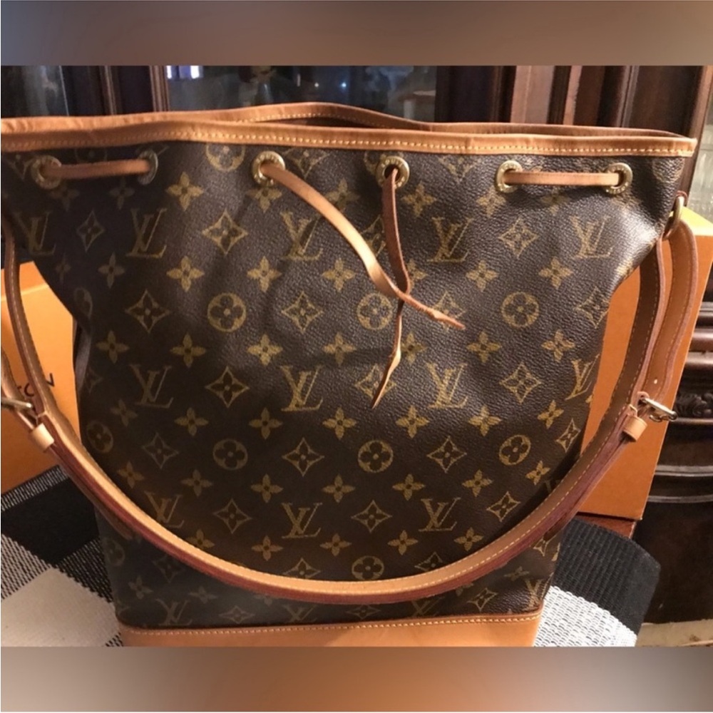 Louis Vuitton Brown Monogram Shoulder Bag